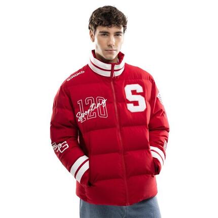 Doudoune homme 120ᵉ anniversaire Real Sporting de Gijón SC120 El Bibio Red Ro