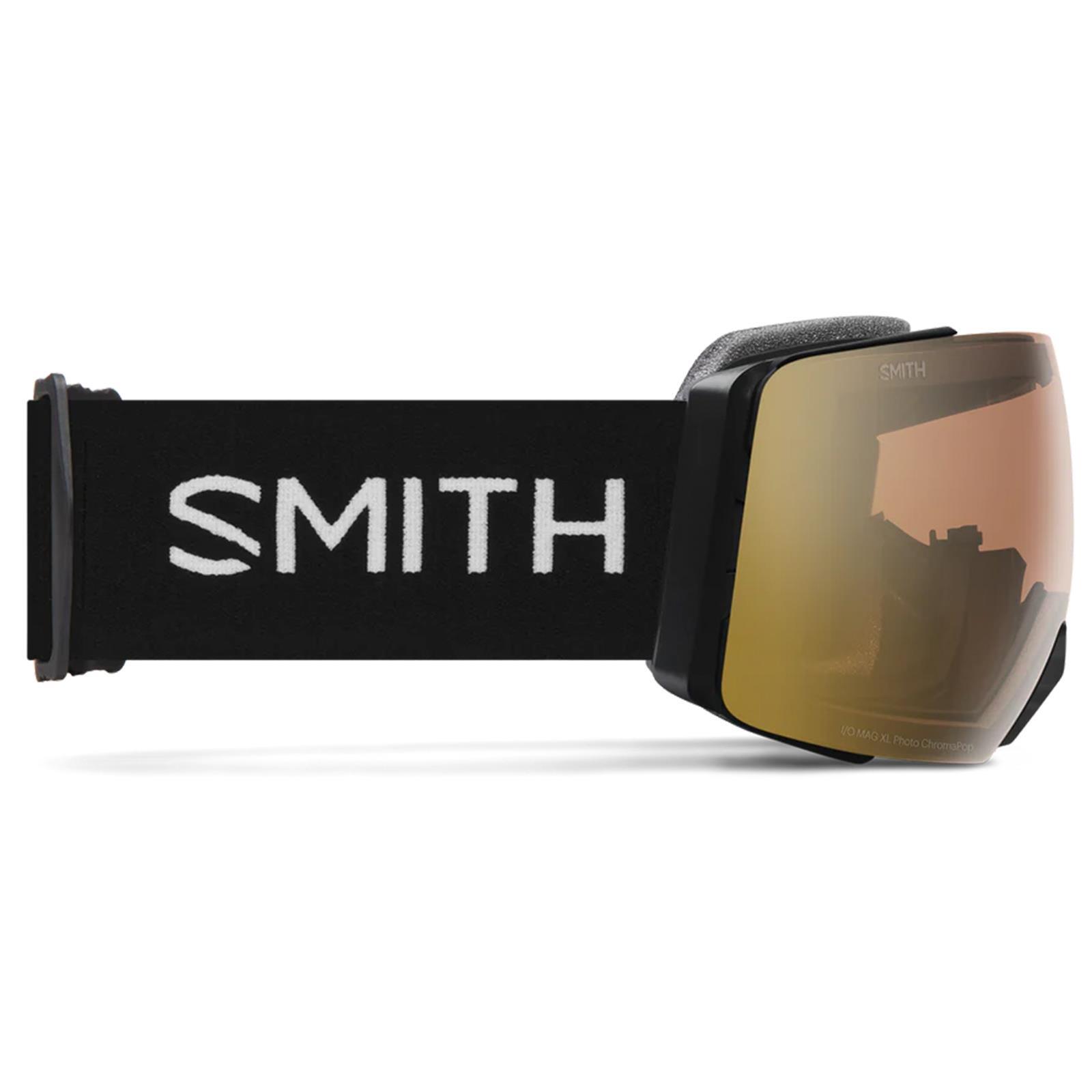 Smith Ski Goggles I/O Mag XL 0JX 4O Black ChromaPop Pro