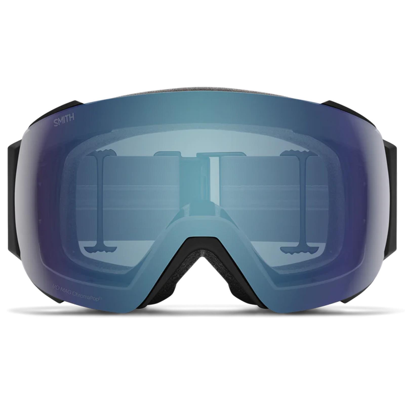 Masque de ski Smith I/O MAG Noir ChromaPop Pro Blue Mirror Cat. 1 à 4 Homme 2/5