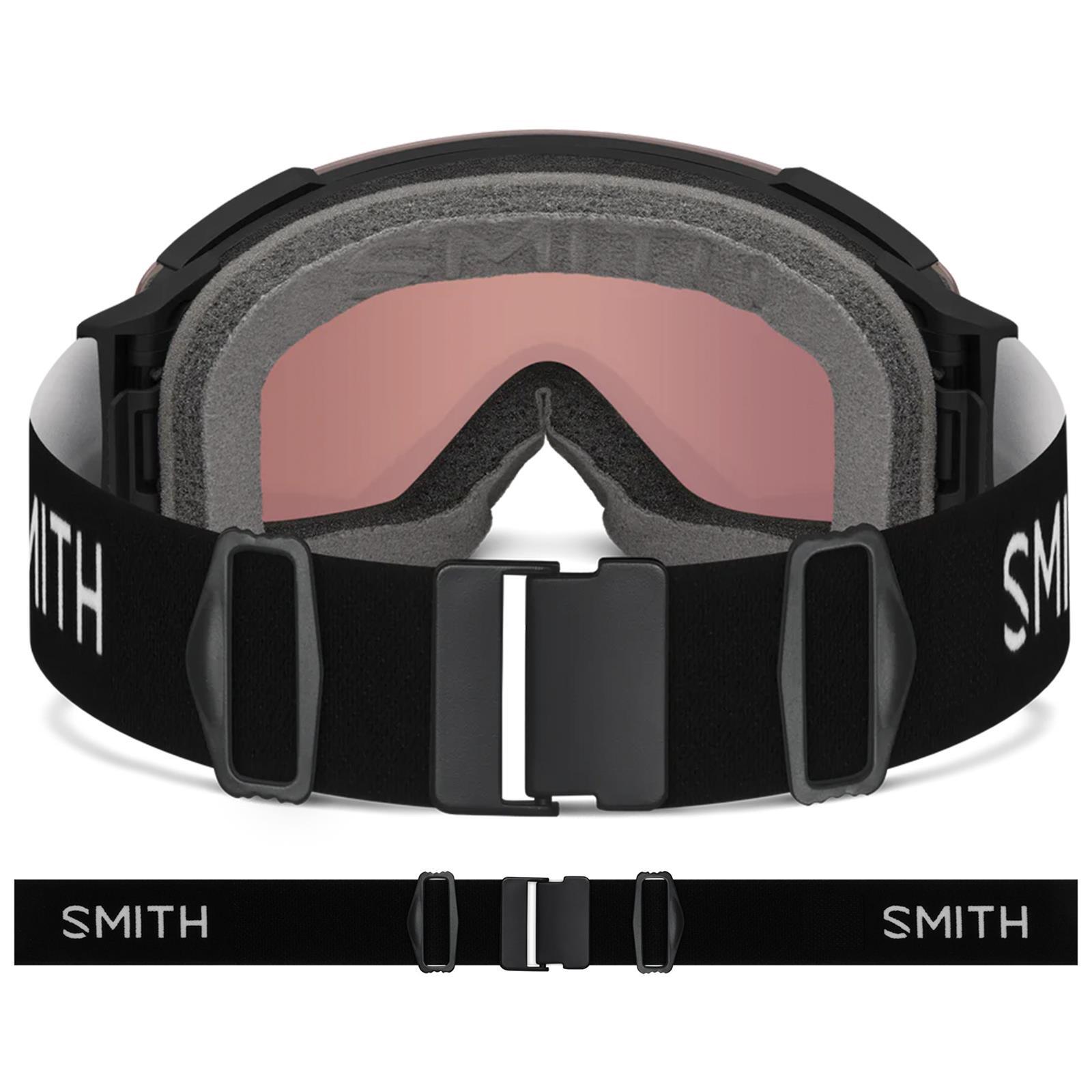 Masque de ski Smith I/O MAG Noir ChromaPop Pro Blue Mirror Cat. 1 à 4 Homme 4/5