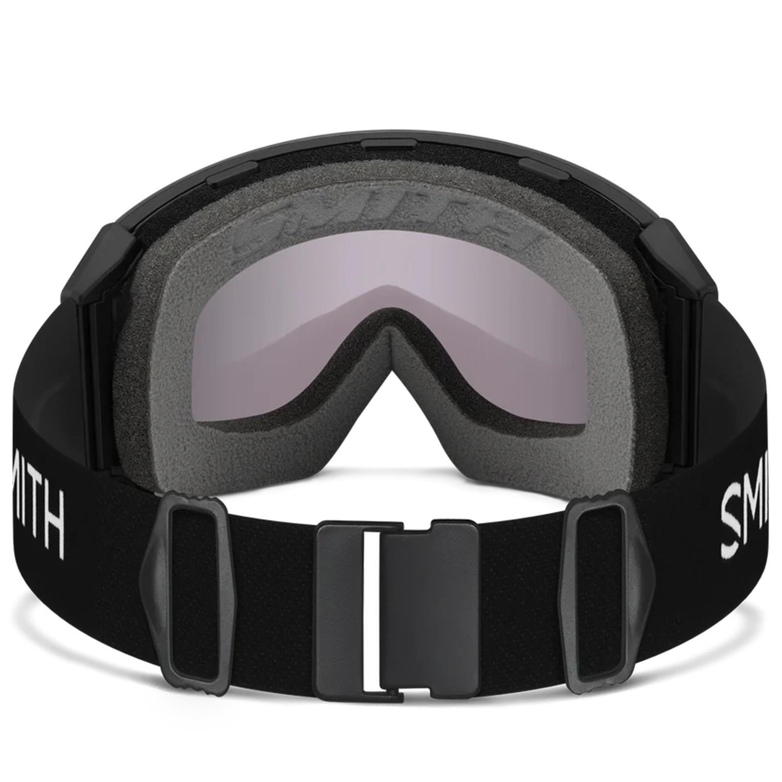 Smith Ski Goggles 4D Mag XL 0JX4B Black ChromaPop Everyday Blue Mirror xtra lens 5/6