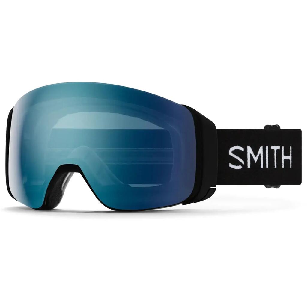 Smith 4D MAG Ski Goggles, Women's, Black — ChromaPop Everyday Blue Mirror