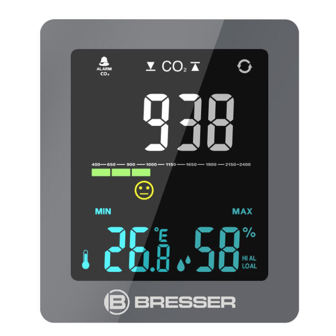 CO² luchtkwaliteitsmonitor 2/4