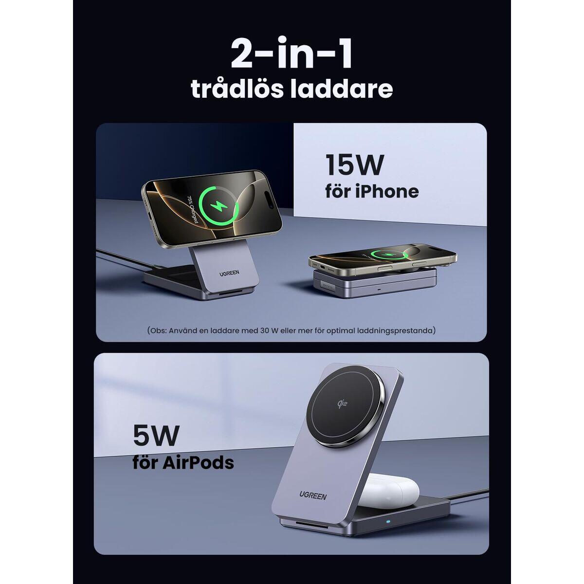 Powerbank UGREEN 45023 Grigio 4/5