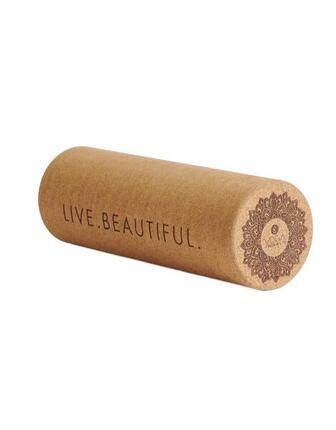 Rouleau de massage en liege Yoga Design Lab