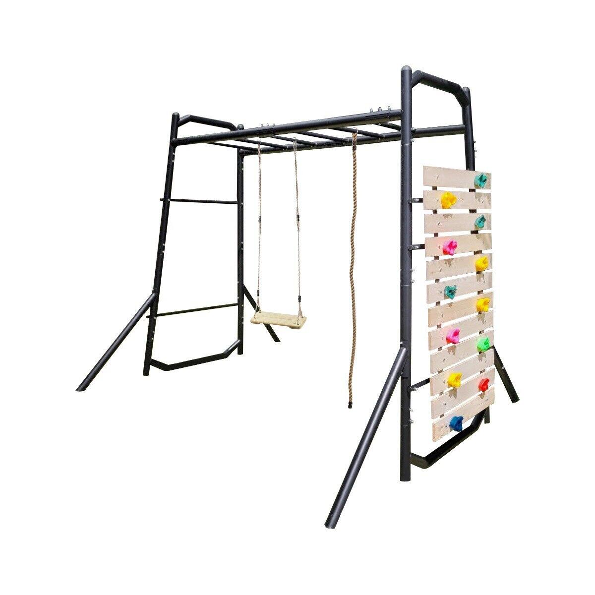 Aire de jeux extérieure Monkey Bar avec siège 1/7