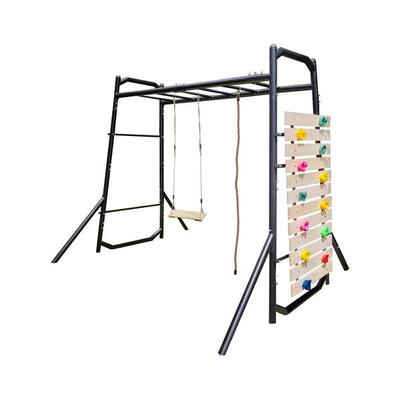 Monkey bar outdoor speeltoestel met zitje