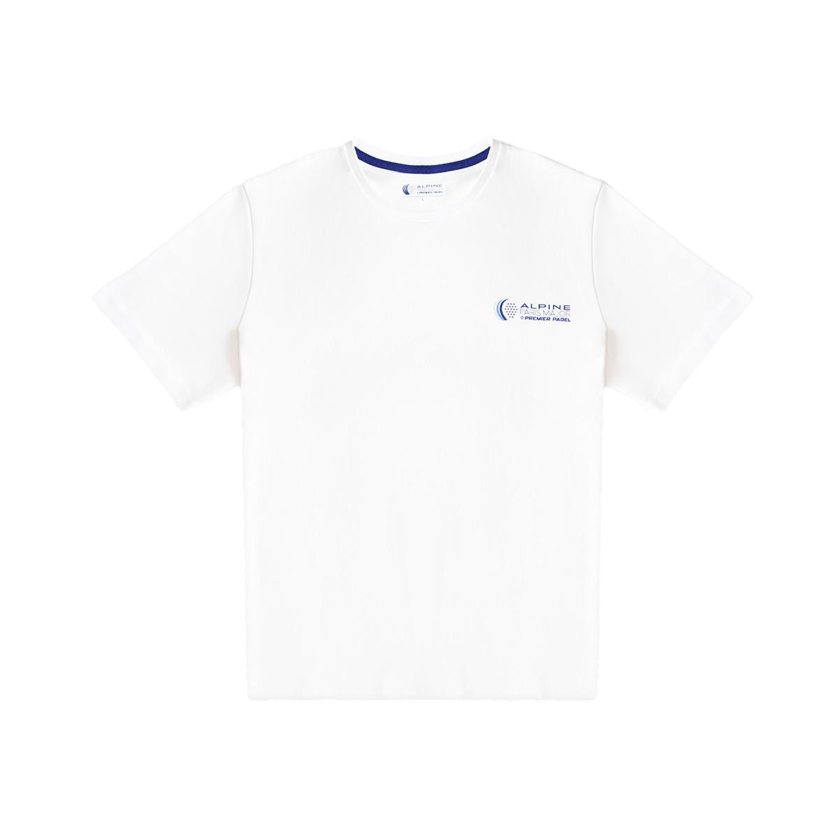Paris Major Premier Padel - T-shirt Alpine Paris Major Premier Padel 2025 Unisexe - Blanc - T-shirt Manches Courtes - Blanc - Decathlon