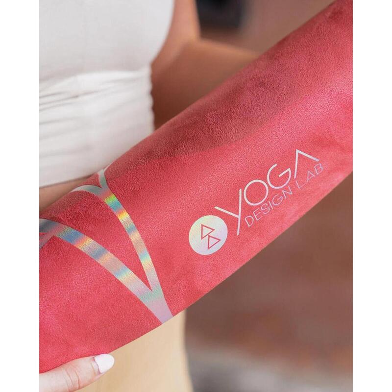 Saltea de yoga din cauciuc pentru călătorii Yoga Design Lab Combo 1,5 mm - Iris