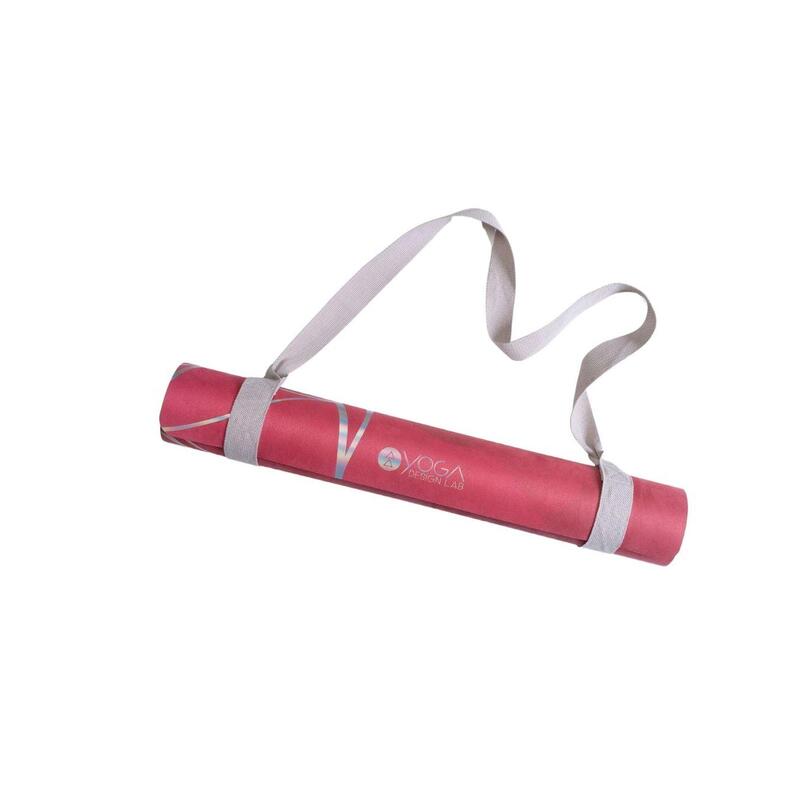Saltea de yoga din cauciuc pentru călătorii Yoga Design Lab Combo 1,5 mm - Iris