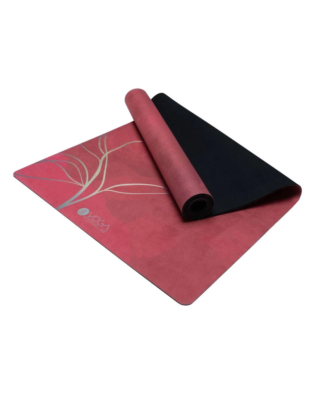Esterilla de yoga de viaje de goma Yoga Design Lab Combo de 1,5 mm - Iris 4/5