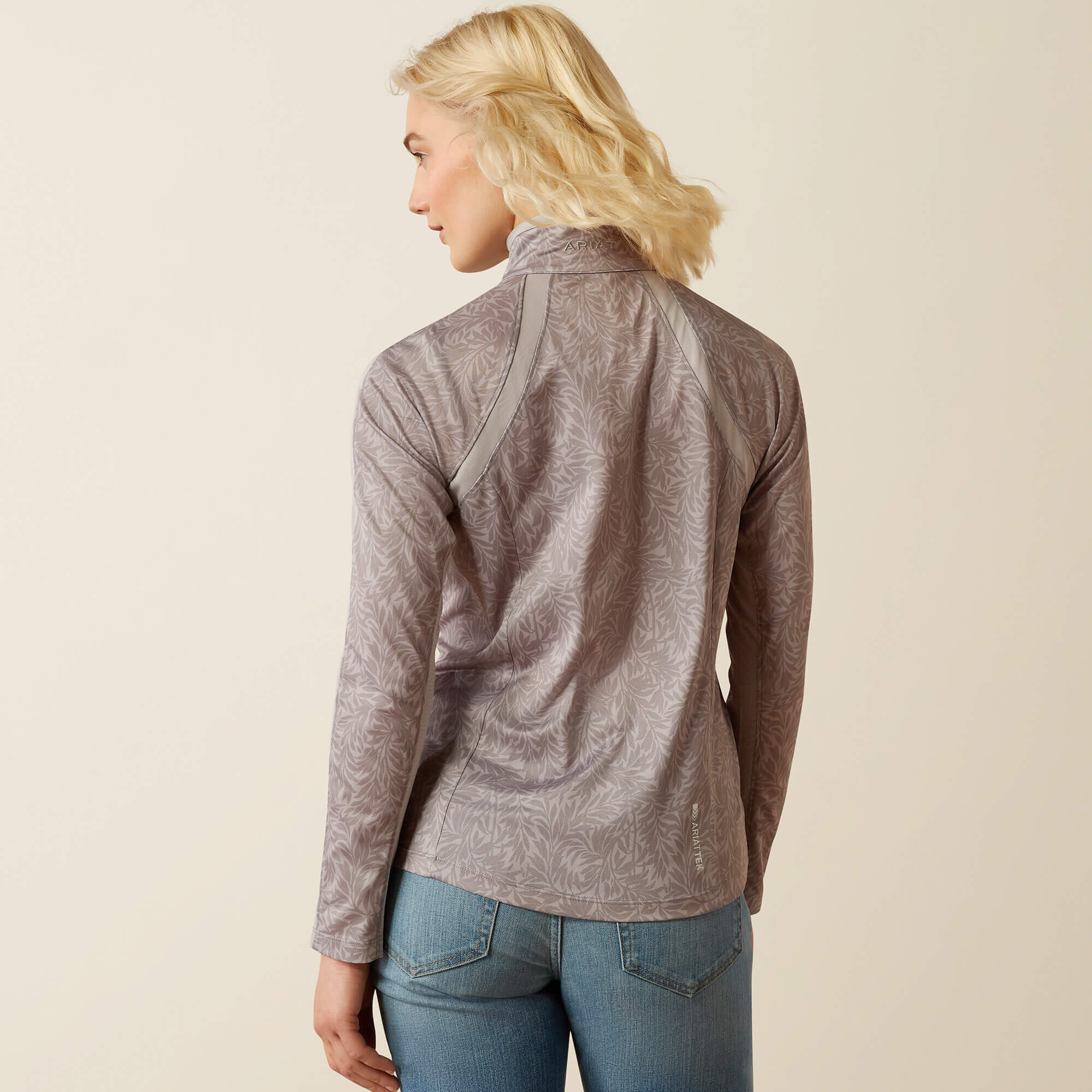 Baselayer 1/4 rits voor dames Ariat Sunstopper 3.0 2/3