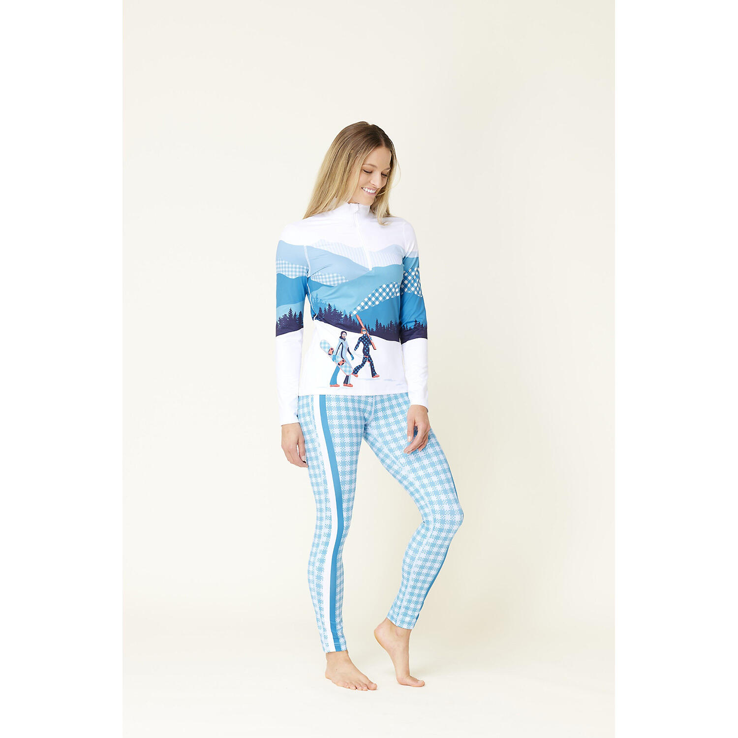 Damen Longsleeve W HARMONY BASELAYER TOP 4/5