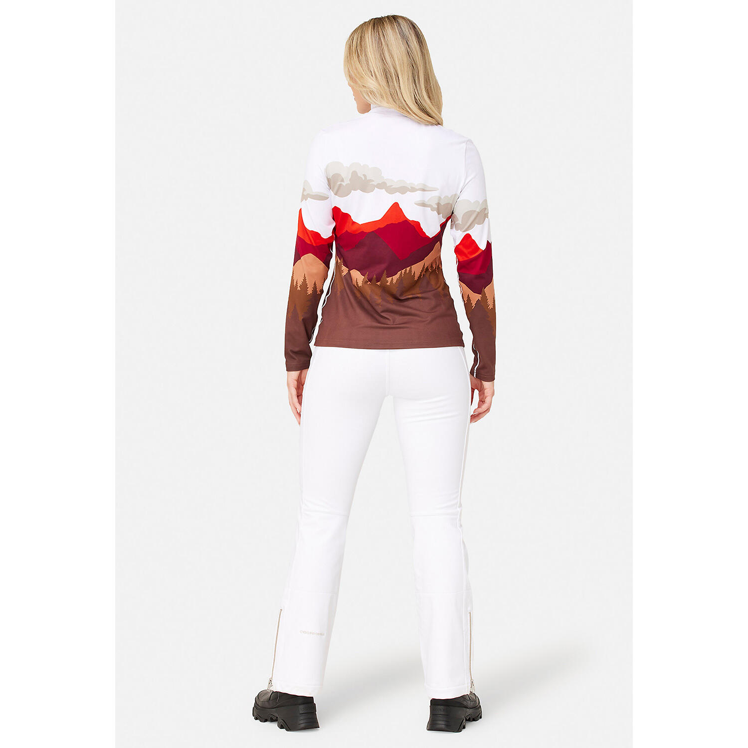 Damen Langarmshirt W WIND RIVER BASELAYER TOP 4/4