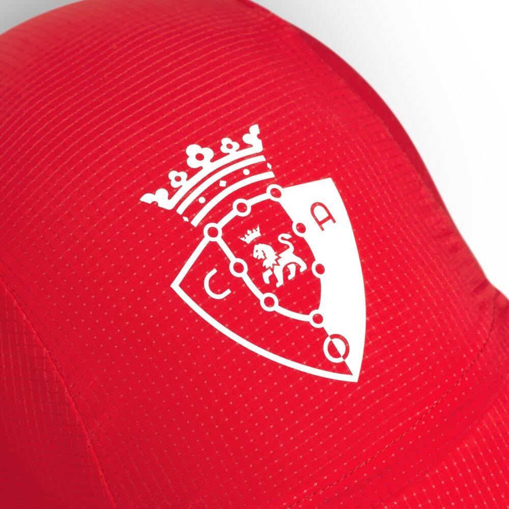 Herren und Damen club atlético osasuna x siroko fahrrad-cap OS RC Valiente Red 5/6