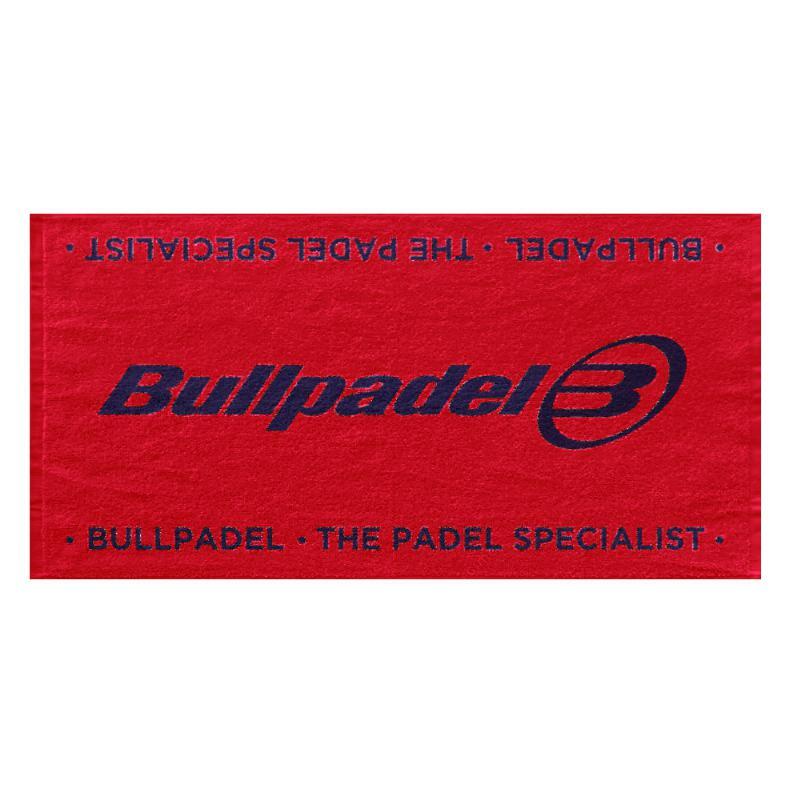 Toalha Bullpadel 100x50 Vermelho Preto 4/5