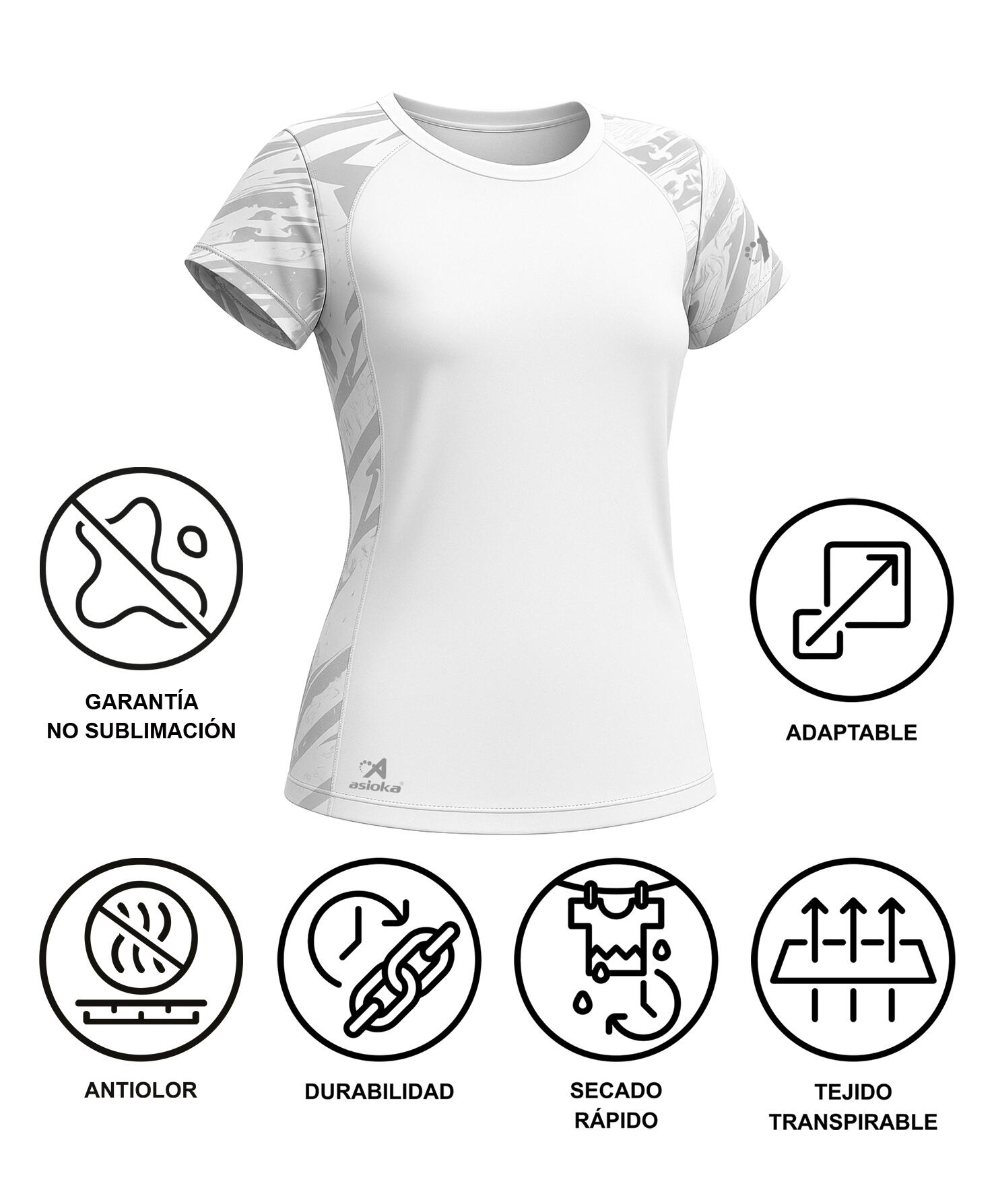 T-shirt Femme ASIOKA VALENCIA Coolmax 6/7