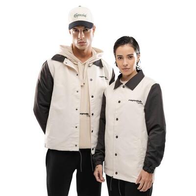 Heren lifestyle rayo club jas rc cancha off-white wit