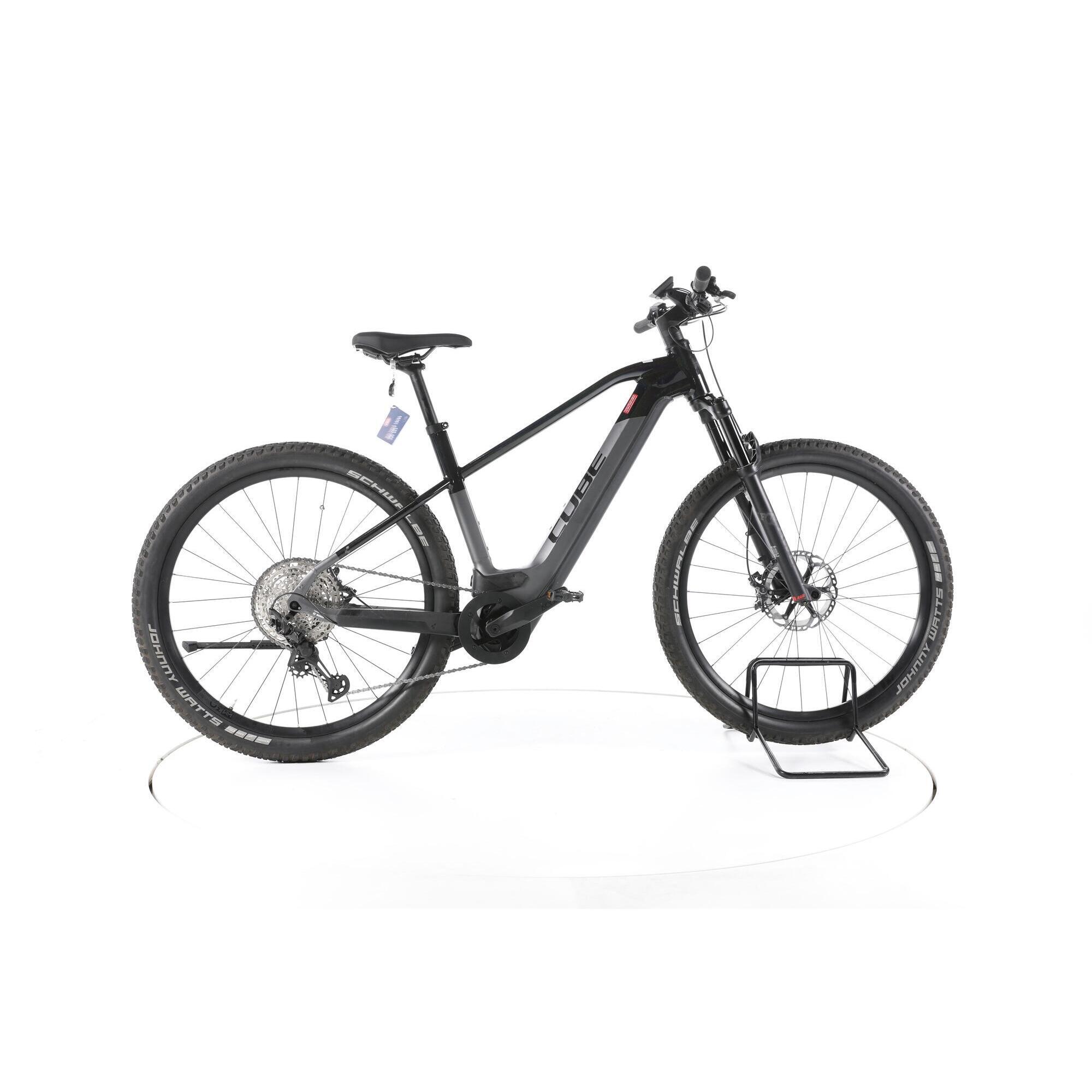 Cube - Reconditionné - Cube Reaction Hybrid Slt Vélo Électrique - Très Bon - Vélo Tout Terrain - Noir - 48 Xl - Decathlon