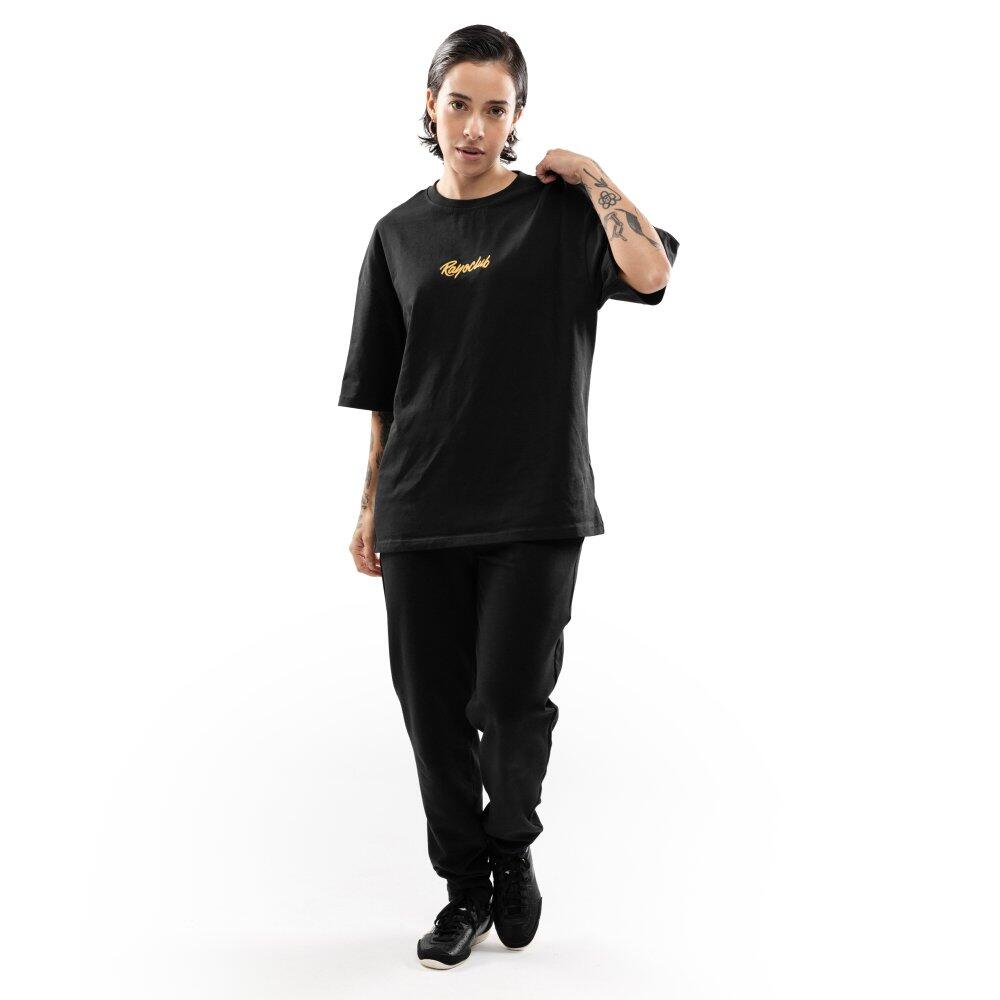 Camiseta holgada hombre Rayo Club lifestyle RC Tactic Circle Black Negro 3/7