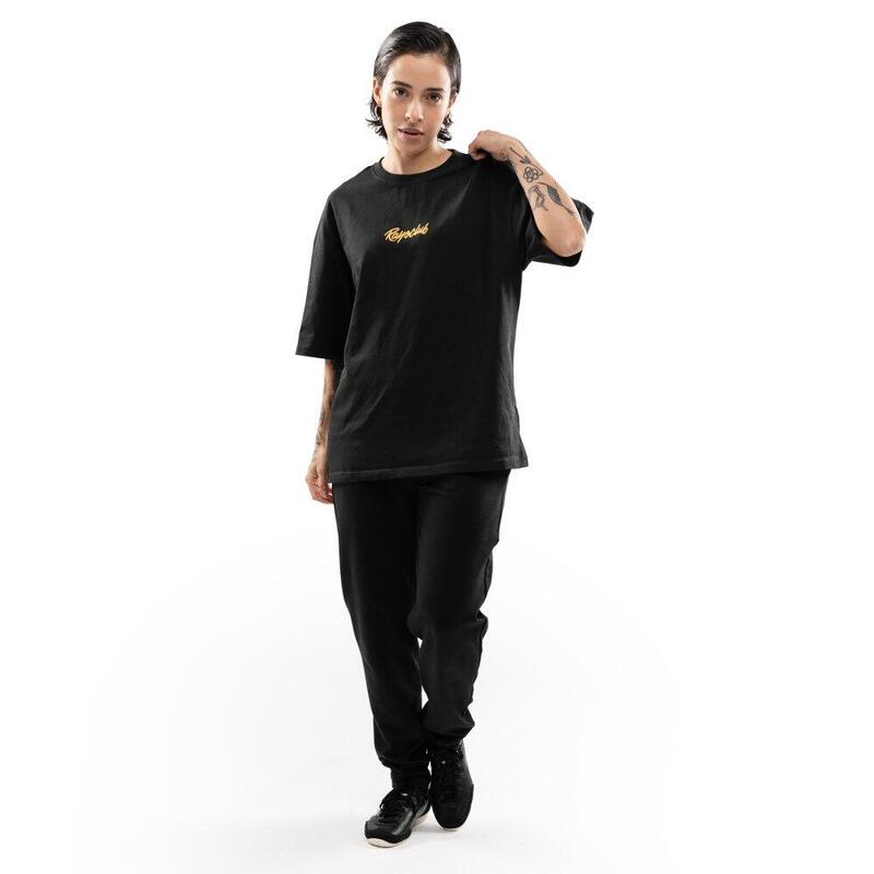 Tricou larg pentru bărbați Rayo Club RC Tactic Circle Black Negru