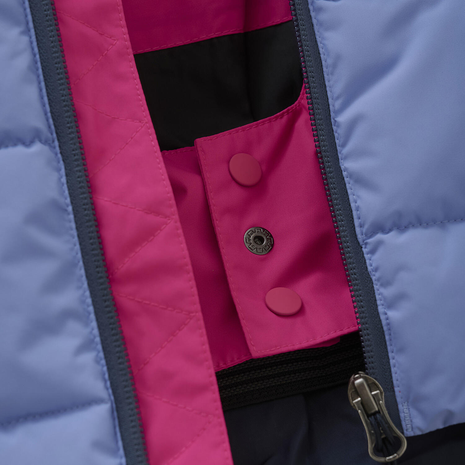 Kinder Skijacke SKI JACKET COLORBLOCK QUILT 4/4