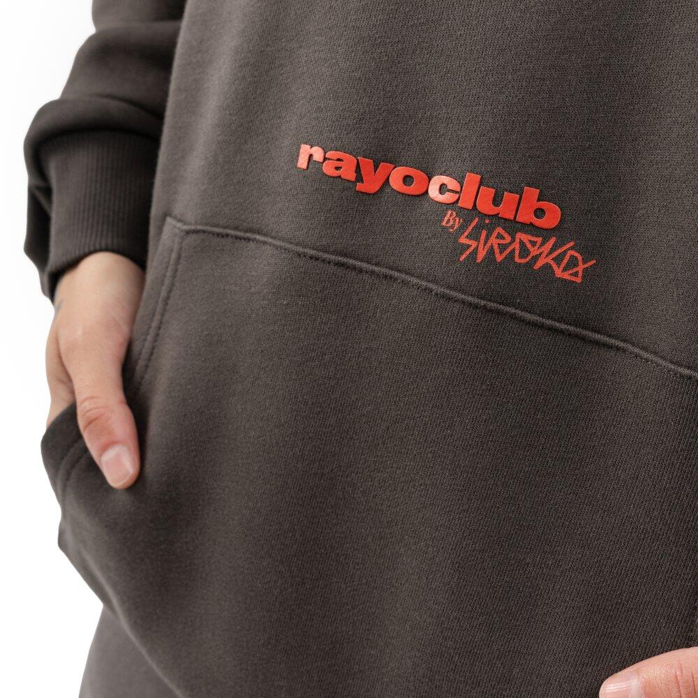Herren Lifestyle rayo club baumwoll-hoodie RC Squad Gray Grau 5/7