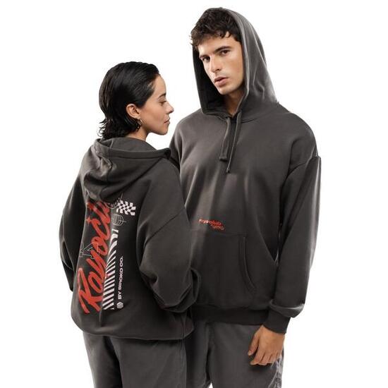 Sweat à capuche en coton homme Rayo Club Lifestyle RC Squad Gray Gris