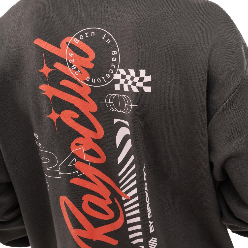 Herren Lifestyle rayo club baumwoll-hoodie RC Squad Gray Grau 4/7