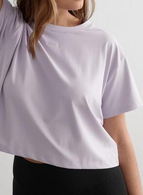 Damen T-Shirt Lockere Passform Feuchtigkeitsableitend Schwarz