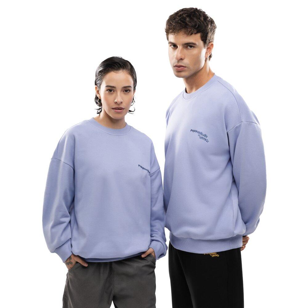 SIROKO Men Lifestyle rayo club ’s cotton crew neck sweatshirt RC Ready Light Purple P