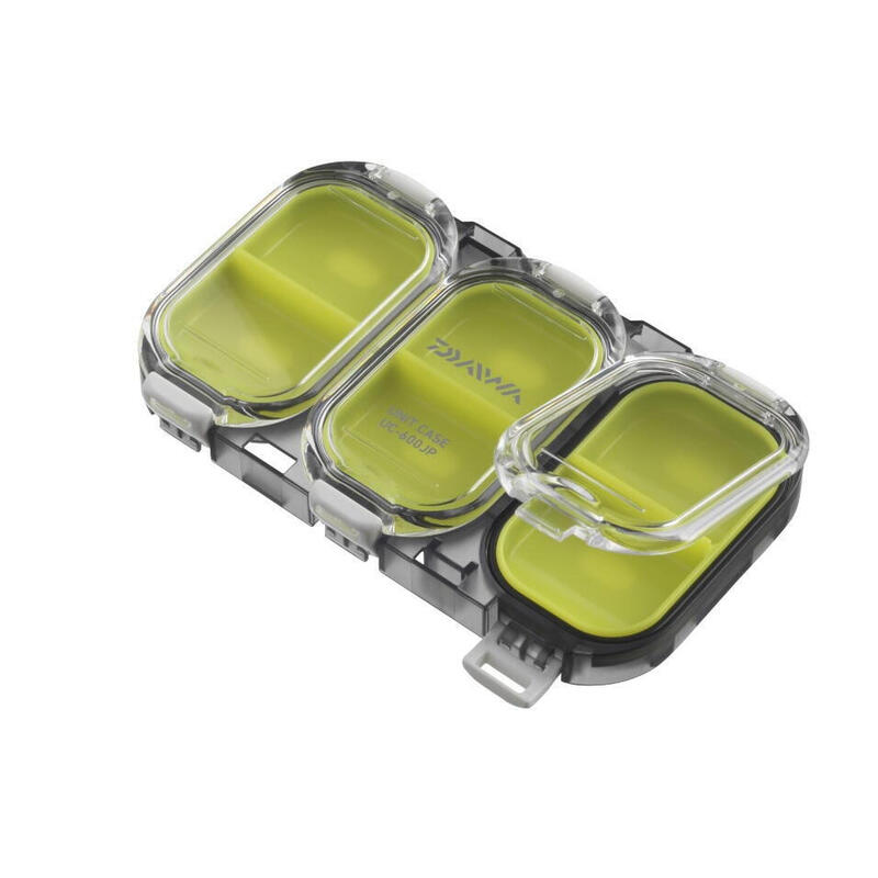 Cutie accesorii pescuit Daiwa, 6 compartimente, 11 x 6.5 x 1.3 cm