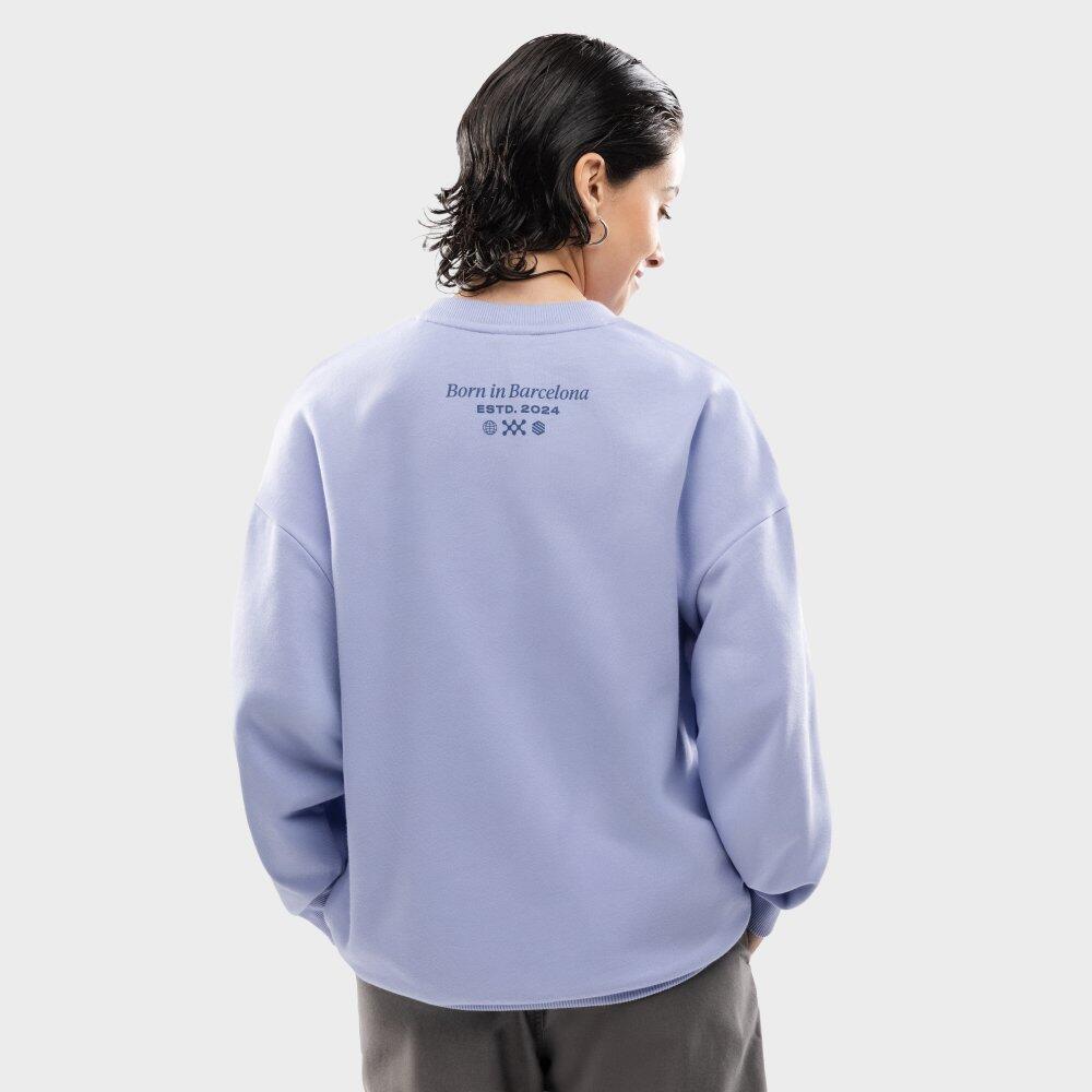 Sweat en coton col rond homme Rayo Club Lifestyle RC Ready Light Purple Pourpre 6/7