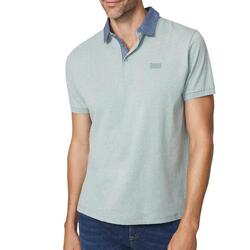 Polo homme ARSONPOL manches courtes Navy, coupe ajustée