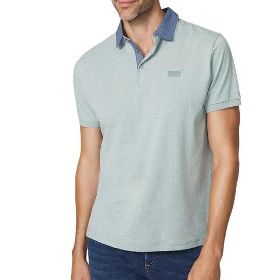 Polo Vert Homme TBS ARSON