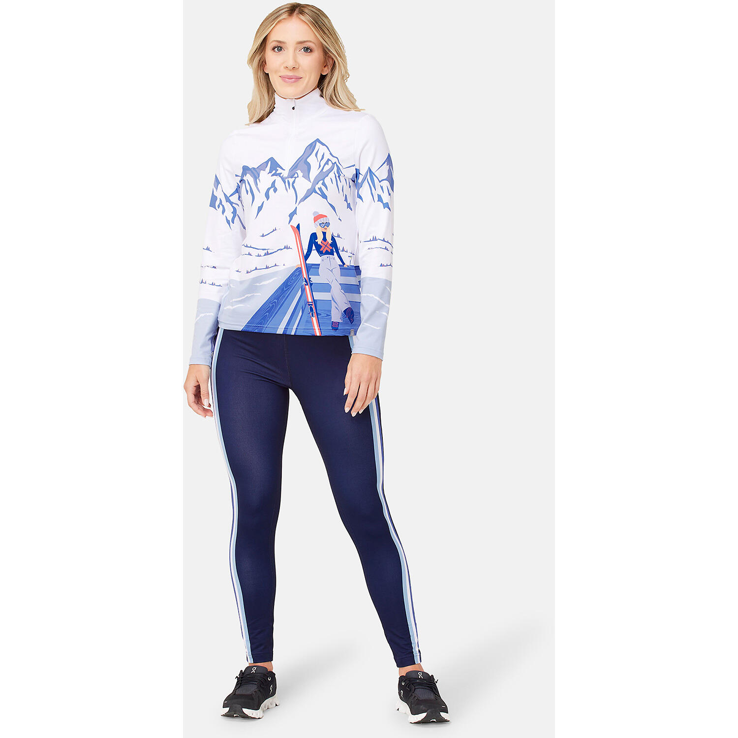 Damen Langarmshirt W APRES ANYONE BASELAYER TOP 2/4