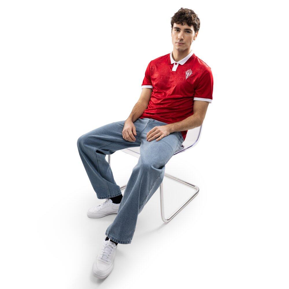Jean homme 120ᵉ anniversaire Real Sporting de Gijón SC120 Heritage Denim Bleu 3/7