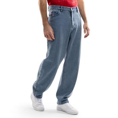 Heren real sporting de gijón 120-jarig jubilieum jeans sc120 heritage denim bla
