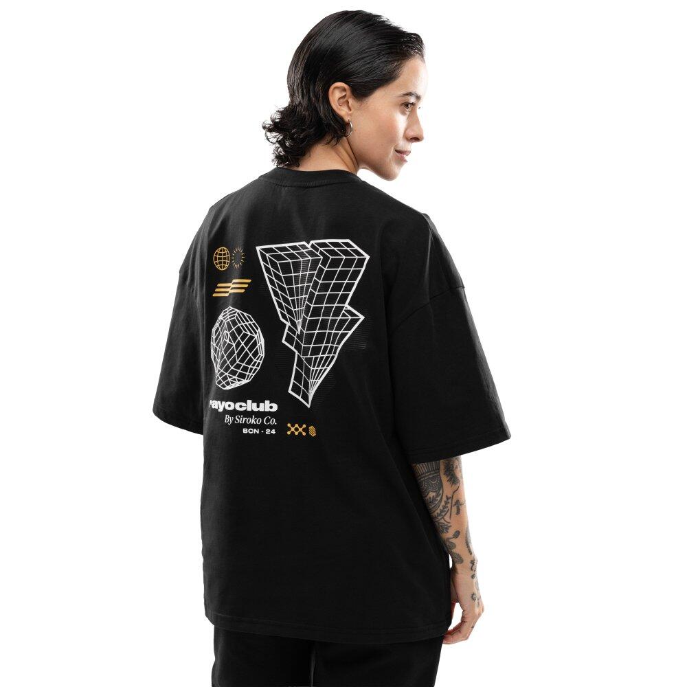T-shirt oversize en coton homme Rayo Club Lifestyle RC Tactic Graphic Black Noir 2/7