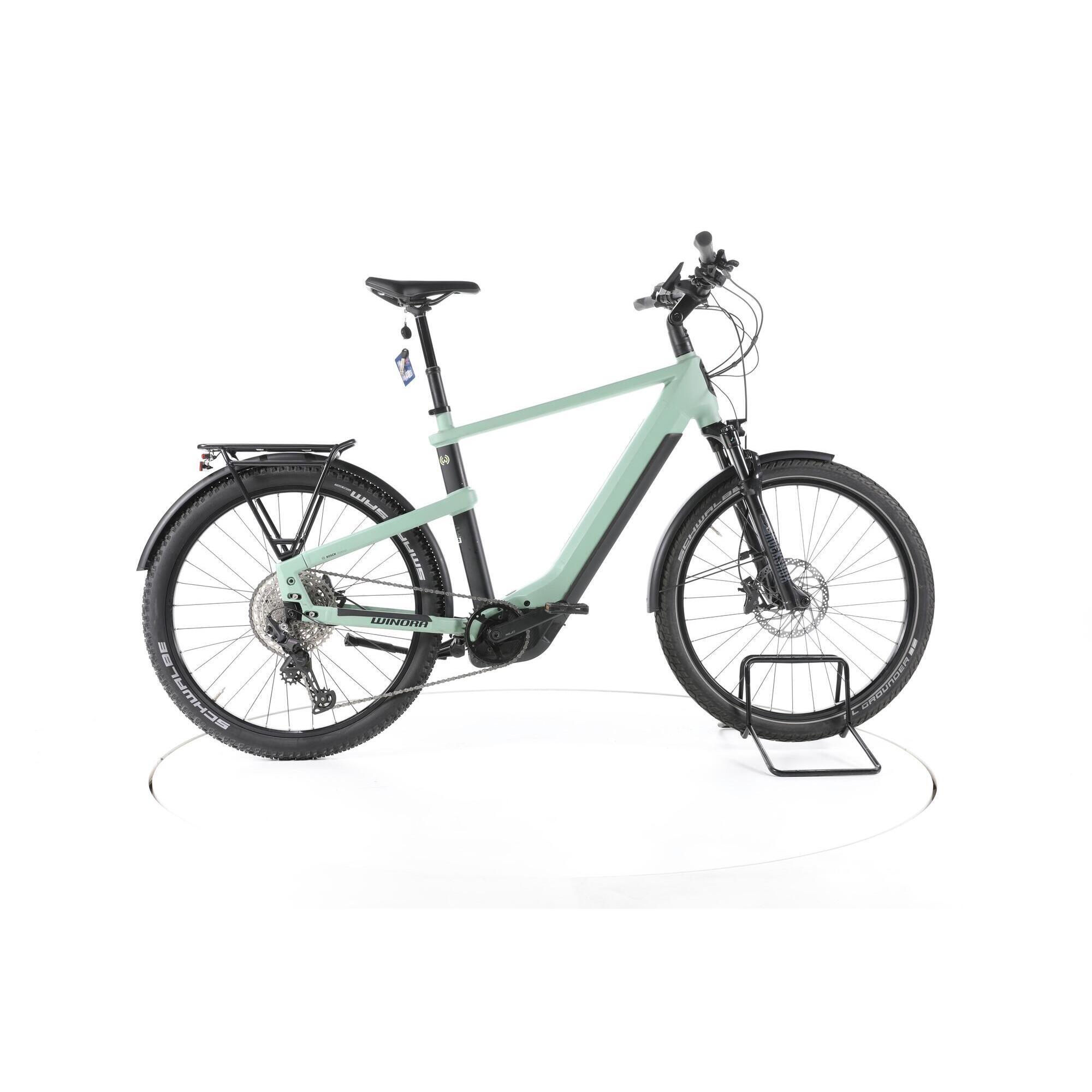 Winora - Reconditionné - Winora Yakun 12 Trekking Vélo Électrique - Très Bon - Vélo Tout Chemin - Vert - 55 - Decathlon