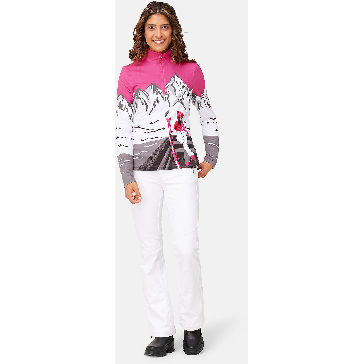 Damen Langarmshirt W APRES ANYONE BASELAYER TOP 2/3