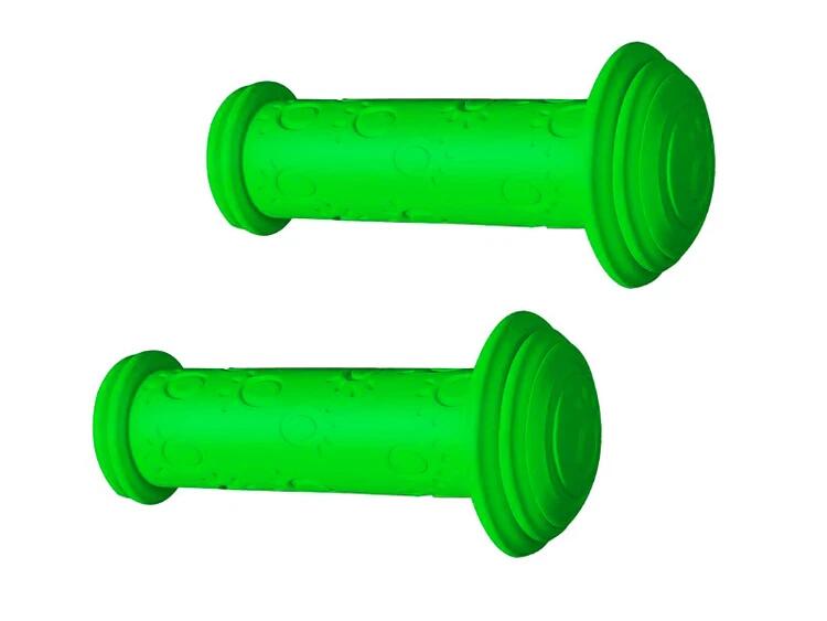 Mansoane pentru bicicletă Junior SXT, 115 mm, verde.