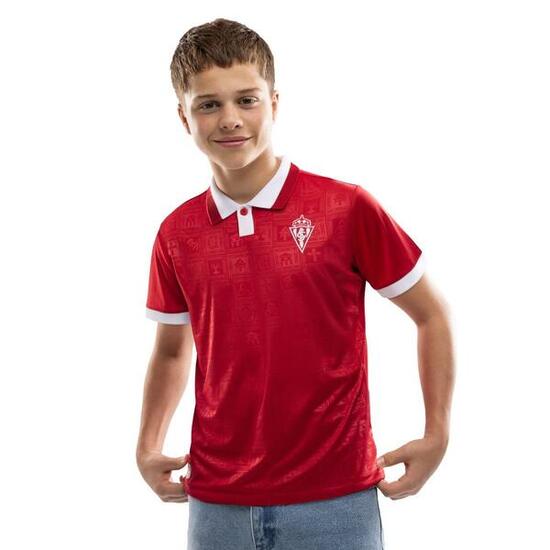Polo enfant 120ᵉ anniversaire Real Sporting de Gijón Enfants K-SC120 Sporting