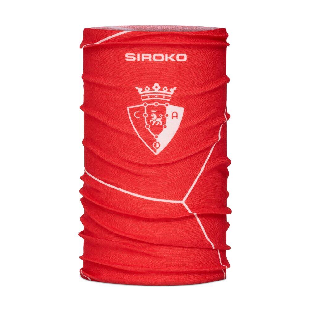 Siroko - Cache-cou Vélo Club Atlético Osasuna X Siroko Homme Et Femme Os Nw Valiente Re - Tour De Cou - Rouge - Decathlon