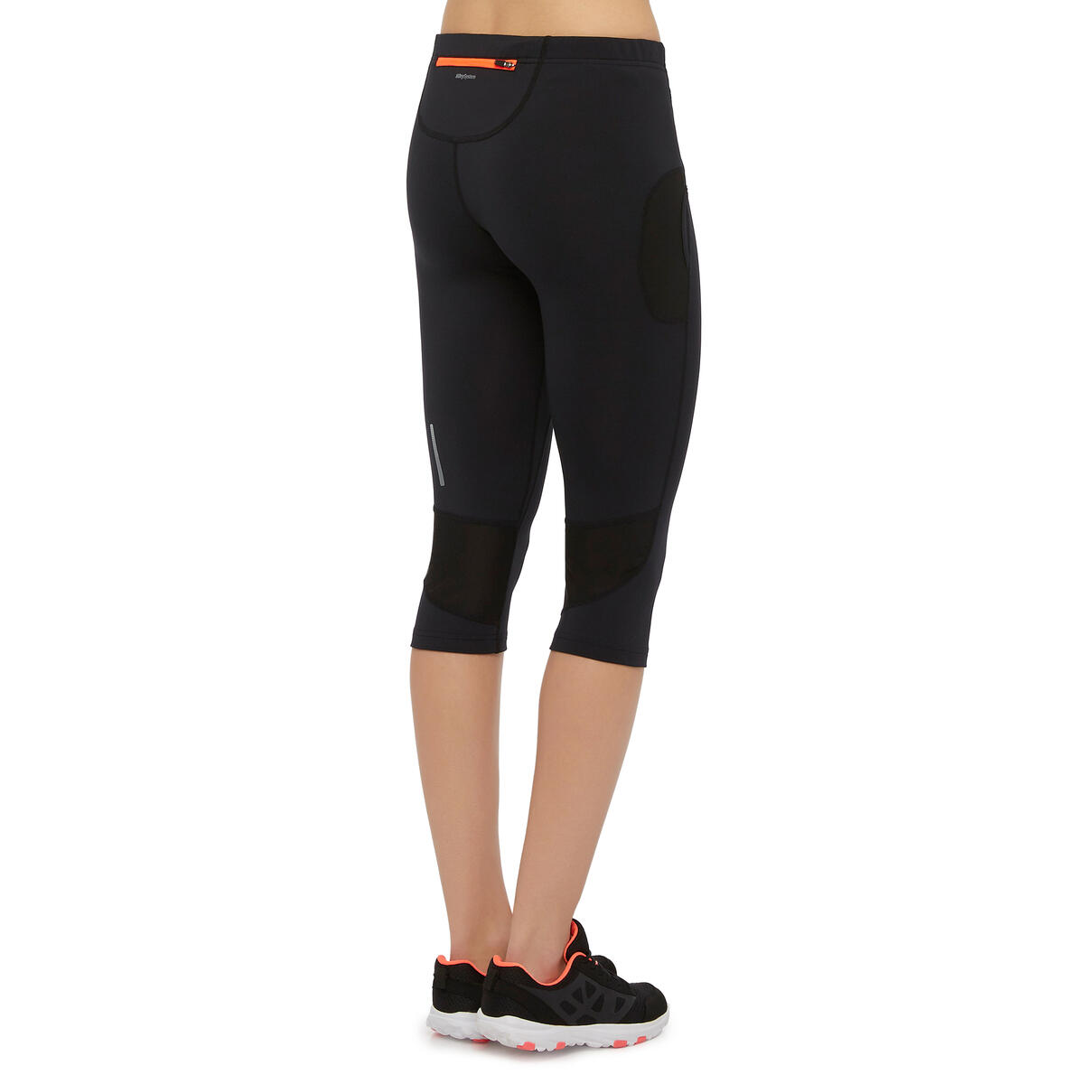 Pantaloni da donna 3/4 Macron Running Scarlet 3/5