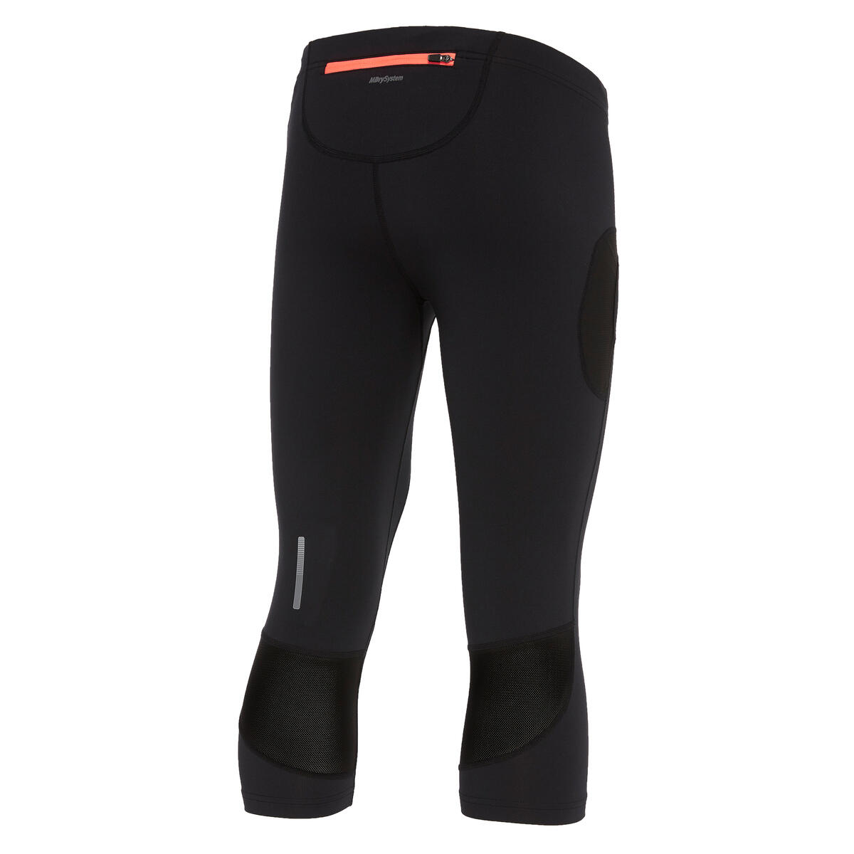 Pantaloni da donna 3/4 Macron Running Scarlet 4/5