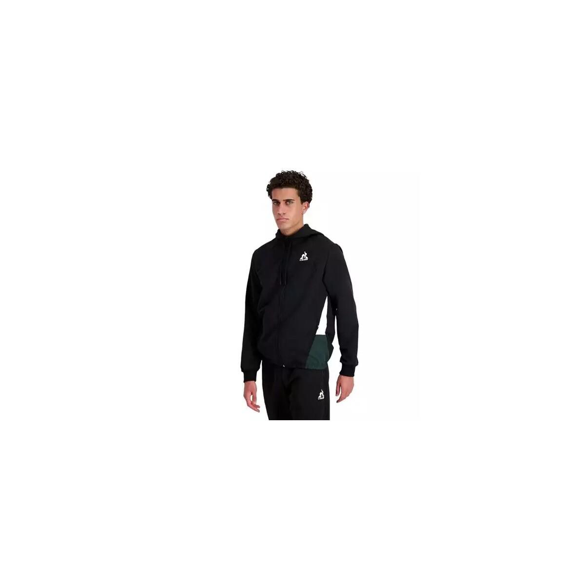 Survêtement Le Coq Sportif CT FZ HOODY NÂ°1 M Bleu 5/5