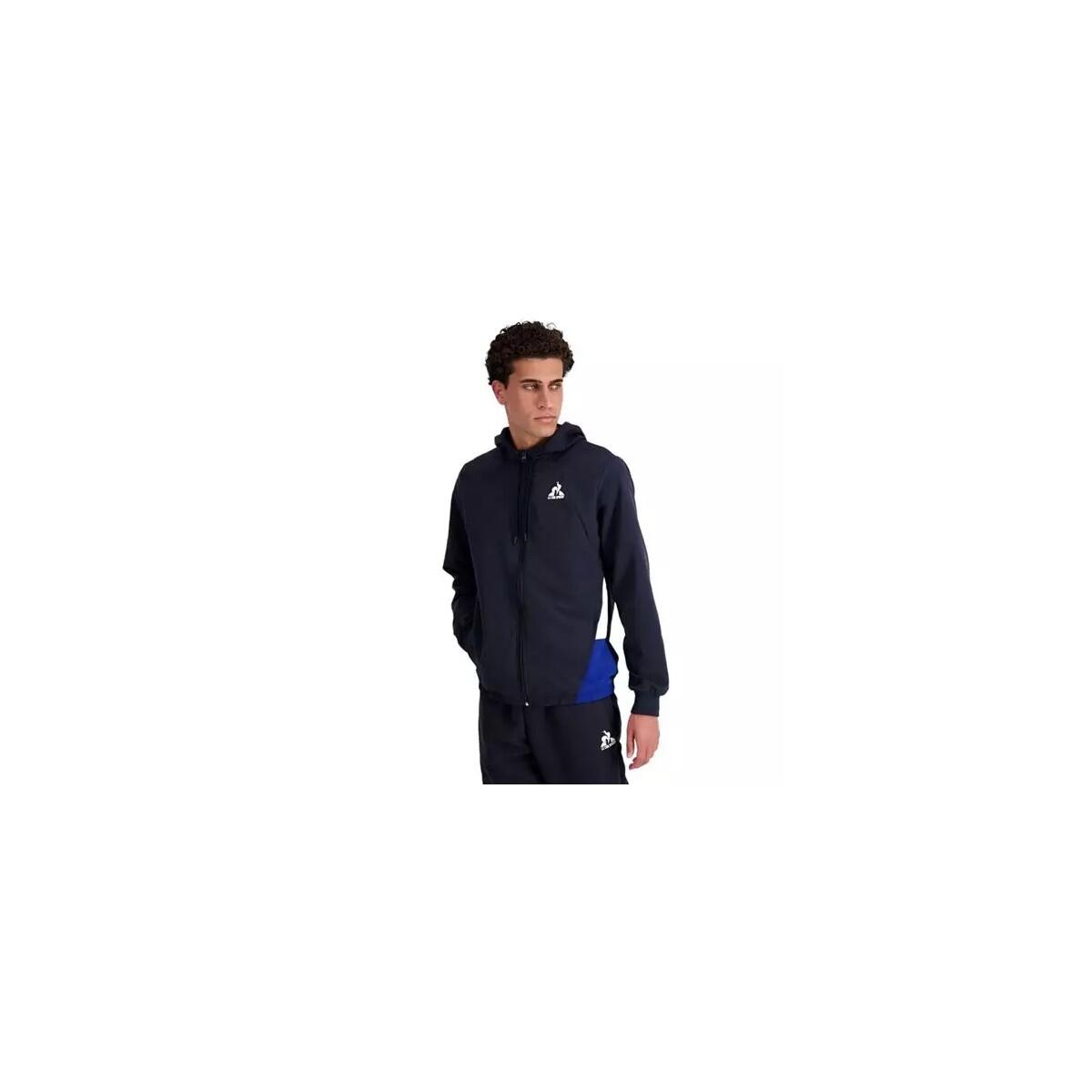 Survêtement Le Coq Sportif CT FZ HOODY NÂ°1 M Bleu 4/5