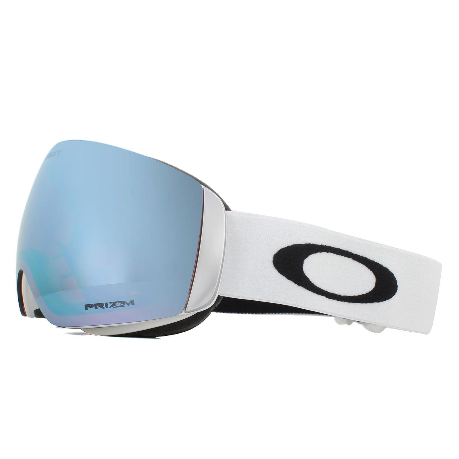 スキー・スノーボードアクセサリー OAKLEY Flight Deck XM Oakley Flight Deck XM Matte White Prizm Snow Sapphire Iridium