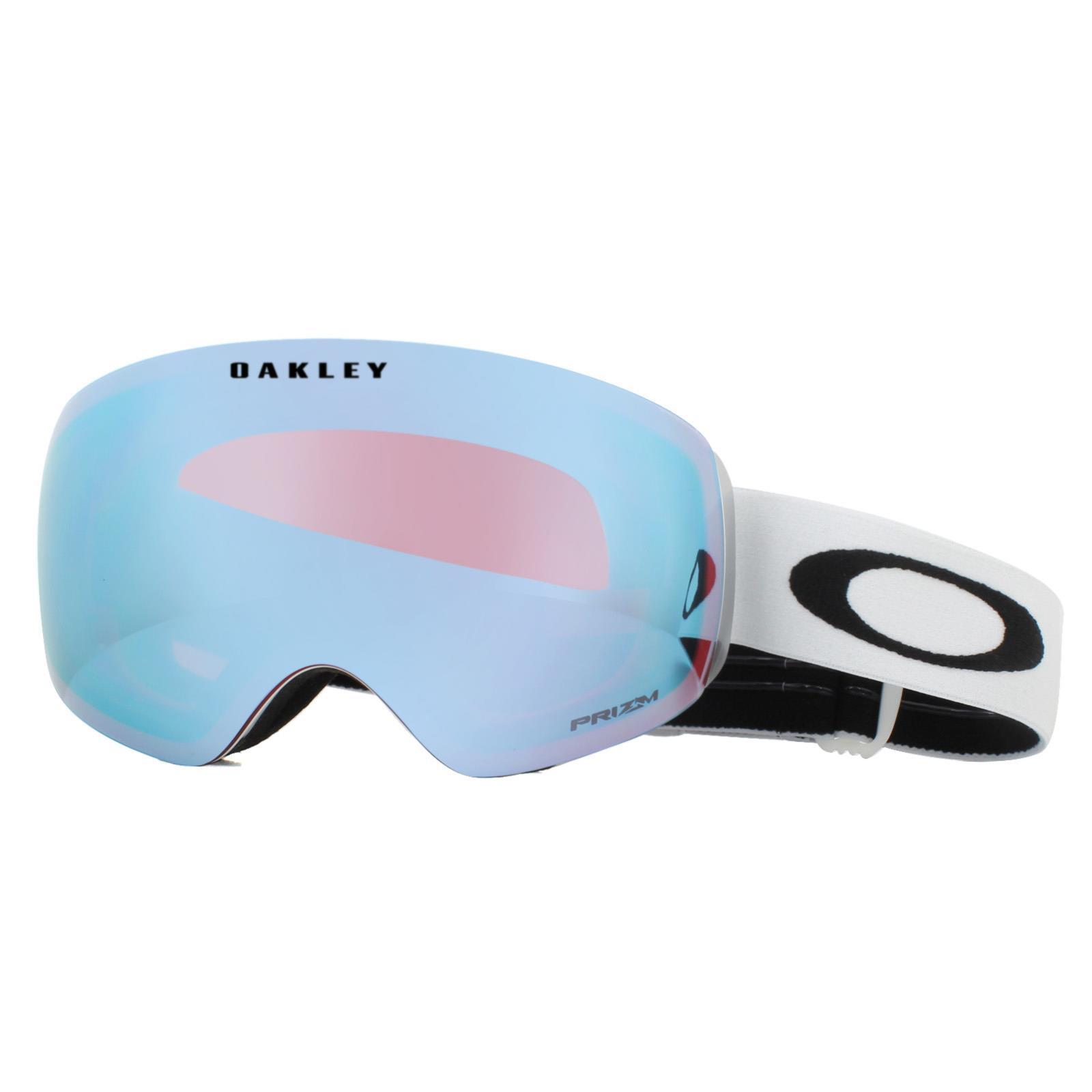 Oakley Flight Deck XM Matte White Prizm Snow Sapphire Iridium